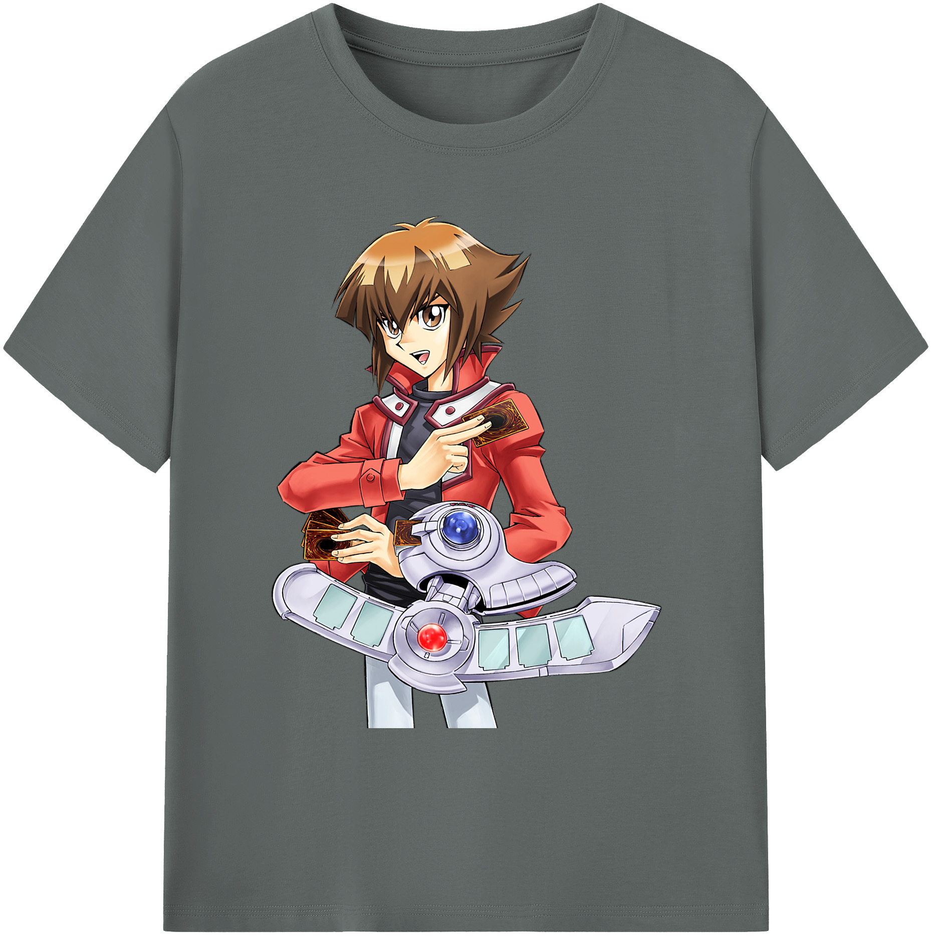 （画像用） 遊☆戯☆王 Yu-Gi-Oh! 綿100％ メンズ半袖Tシャツ｜肌触りやわらか＆通気性
